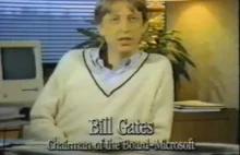 Macintosh 1984 Promo Video - with Bill Gates