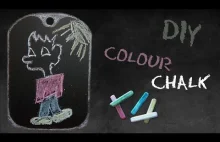 DIY 3-Ingredient Colour Chalk