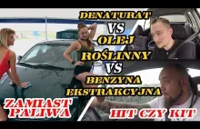 DENATURAT vs OLEJ ROŚLINNY vs BENZYNA EKSTRAKCYJNA, ZAMIAST PALIWA! [HIT...