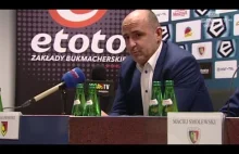 Michał Probierz: gratuluję moim piłkarzom mistrzostwa Polski
