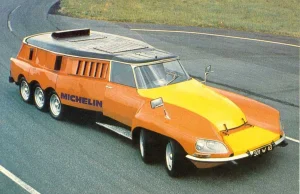 Citroen DS Michelin PLR - samochód do testowania opon