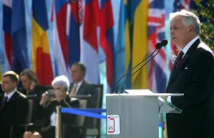 Zobacz legendarne przemówienie Lecha Kaczyńskiego w rocznicę wybuchu II WŚ
