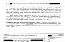 Ostrzeżenie - Ogólnopolska Ewidencja Firm i Przedsiębiorstw