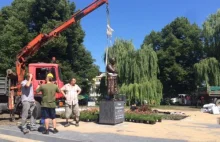 Pomnik Anny Walentynowicz gotowy. Czeka na odsłonięcie