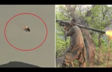 Kurdish PKK Shooting Down A Turkish AH-1 Cobra Helicopter With A MANPADS