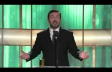 Ricky Gervais i jego Złote Globy