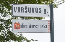 Ulica w Wilnie z polską nazwą. Przełom w podejściu Litwinów?