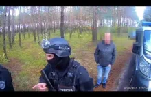 Policja na grzybobraniu – film!