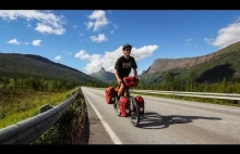 Samotny przejazd rowerem z Bodo w Norwegii do Umea w Szwecji