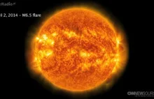 Spektakularne rozbłyski na Słońcu. NASA opublikowała film