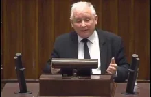 Jarosław Kaczyński - Platforma zachowuje się jak Bydło [ZNOWU]- Sama PRA...