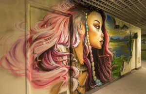 Szkoła prosi 100 artystów od graffiti do pomalowania, efekt przerósł oczekiwania