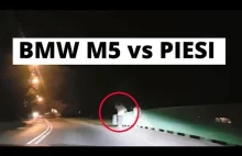 BMW M5 - arogancja czy uprzejmość w nocy