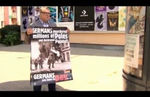 Afera: Warszawski ratusz ukarał artystę za plakaty o zbrodniach niemieckich