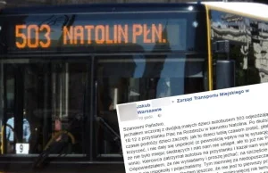 Dzieci płakały, więc kierowca wyprosił ojca z autobusu