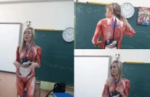 Nauczycielka hitem sieci: na lekcji biologii przebrała się w ten strój
