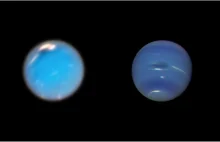Hubble rejestruje narodziny olbrzymiej burzy na Neptunie