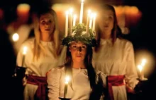 Dzisiaj Szwedzi wspominają świętą Łucję [Luciatåg]
