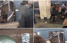Zamach w metrze w Sankt Petersburgu.