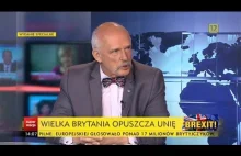 Janusz Korwin-Mikke o Brexicie (24.06.2016 Superstacja)