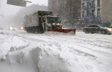 Śnieg paraliżuje Stany, ulice Nowego Jorku zamknięte.