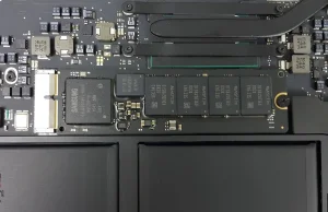 W nowych laptopach Apple Macbook Pro nie wymienisz dysku SSD