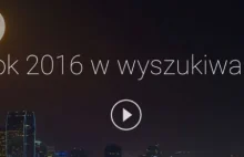 Rok w wyszukiwarce Google – najpopularniejsze hasła w 2016