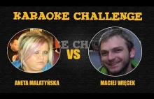 Aneta vs Maciej - Karaoke Challenge