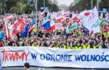 Wielka demonstracja PiS w Brukseli. Bronią TV Trwam