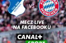 Mecz Bundesligi z udziałem drużyny Lewandowskiego na żywo na Facebooku.
