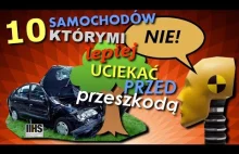 10 samochodów, którymi lepiej nie uciekać przed przeszkodą.