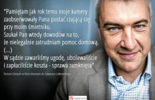 Giertych do Latkowskiego. Kamery nagrały: rok temu czaił się pan przy śmietniku