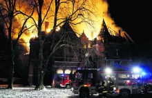 Nietypowy proces: Pałac w Wąsowie chce 6 mln zł za rzekome błędy strażaków
