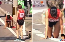 Dramat podczas maratonu. Złamała nogę i... [WIDEO