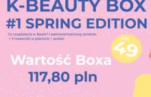 K-Beauty Box #1 Spring Edition lub 20 rabatu #rozdajo na koreanunicorn.pl