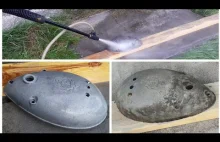 Hydro piaskowanie aluminium. Water Blasting