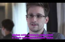 Edward Snowden - wywiad napisy pl 12 min