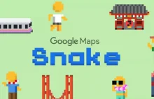 Gra Snake od teraz w aplikacji Google Maps przez najbliższy tydzień