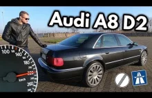 Audi A8 D2 - Amelinium, a jednak pomalowane.