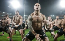 Taniec wojenny haka w historii rugby w Nowej Zelandii.