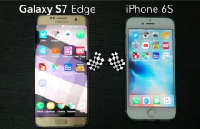 Zbiór testów szybkości Samsung Galaxy S7/ S7 Edge vs iPhone 6s/ 6s Plus!