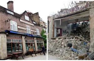 Deweloper zburzył zabytkowy pub. Teraz go odbuduje cegła po cegle