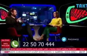 TVP przekracza poziom żenady:"Czego Pan ode mnie oczekuje?".