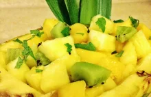 Sałatka owocowe trio (mango, ananas, kiwi)