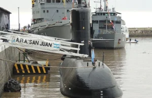Zaginiony rok temu okręt podwodny ARA San Juan odnaleziony na dnie Atlantyku
