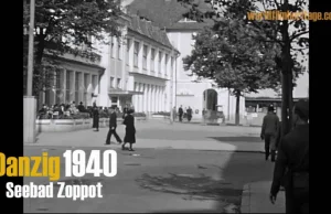 Filmowe wspomnienia żołnierza Wehrmachtu Zoppot 1940