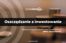 Czy odróżniamy oszczędzanie od inwestowania?