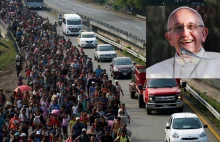 Papież podarował 500 tyś. $ dla migrantów którzy starają się przedostać do USA