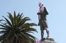 Pomnik kapitana Cook'a oblany farbą w Melbourne. Ataki na inne pomniki! Szok!