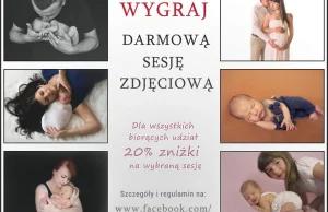 Konkurs! Do wygrania darmowa sesja zdjeciowa w Lublinie - Adriana Więsztal...